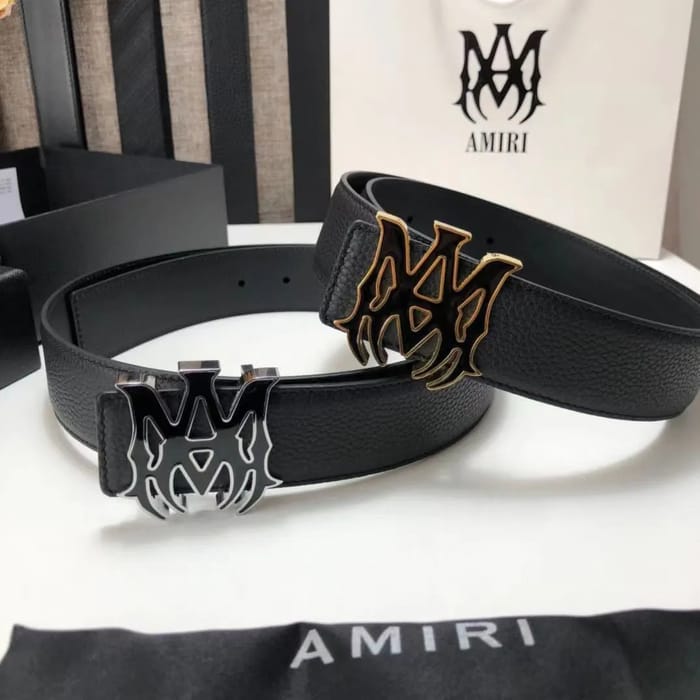 AMIRI Logo Belt