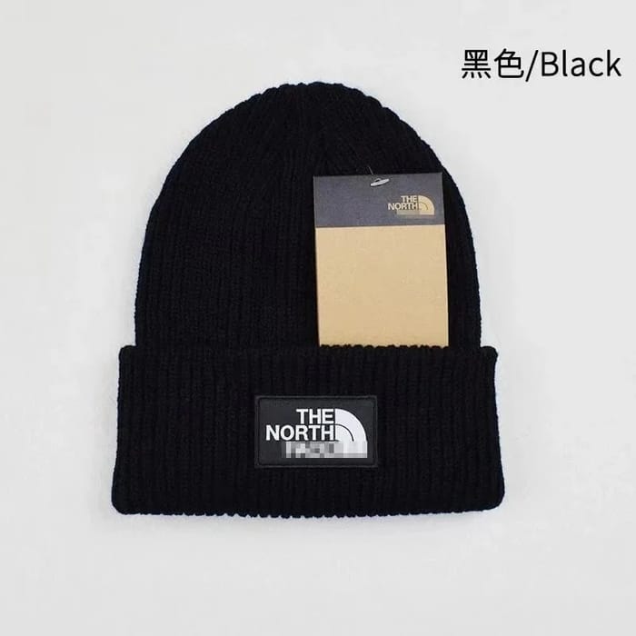 The North Face Black Beanie Hat Knit
