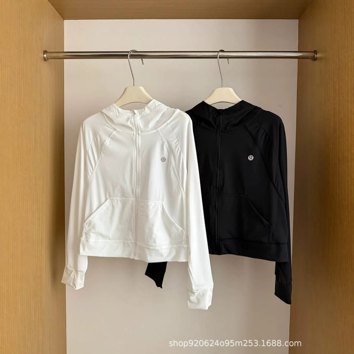 Lululemon Hooded Zip-Up Jackets Slim Fit