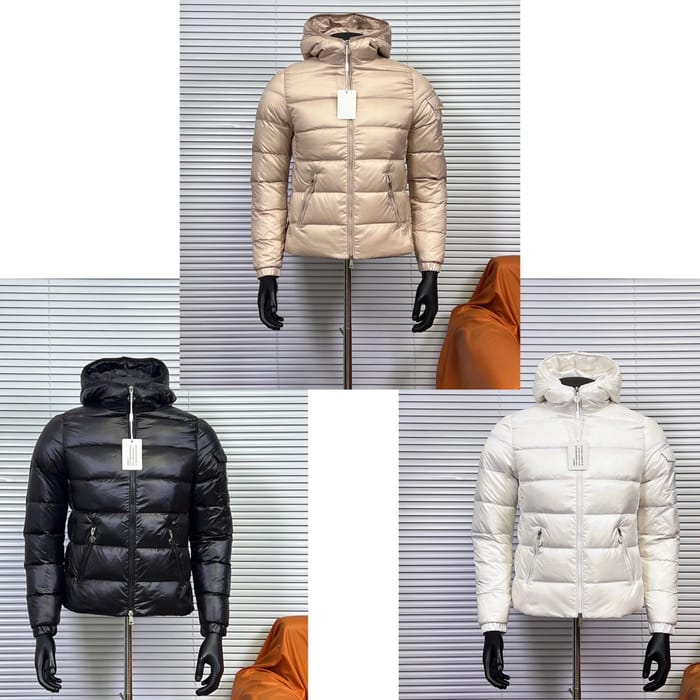 Moncler 822 Series GLES Zipper Pocket Women's Down Jacket