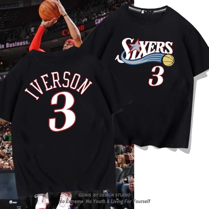 GONIS BY DESIGN STUDIO Iverson 3 Jersey Summer Cotton Loose fit Training wear