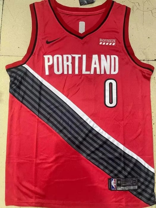 Nike Pdx 0 Basketball Jersey Black Blue