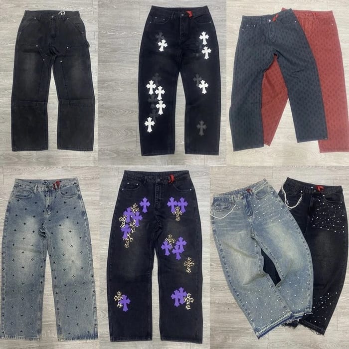 Black Flared Jeans Jk9663 Denim