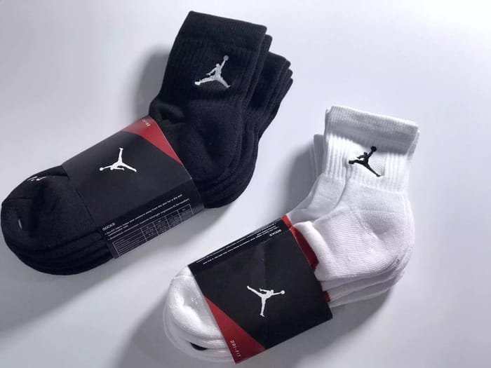 Air Jordan Short Socks with Terry Cloth Bottom - 3-Pack