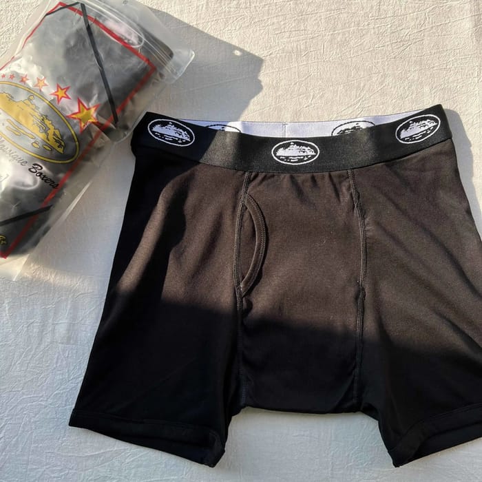 Marine Boxers Men's Underwear Black