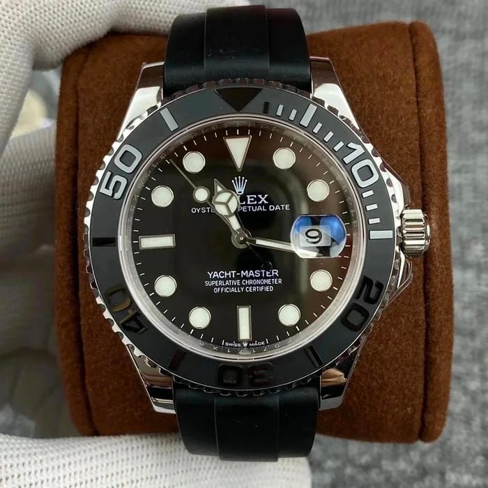 Longines Hydroconquest Blue Dial Watch with Navy Strap