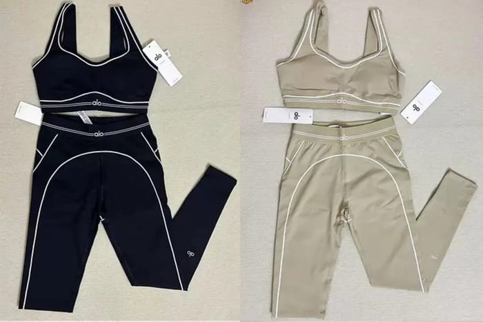 Alo Yoga Activewear Set - Sport Bra and Leggings
